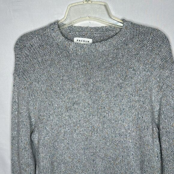 PacSun Grey Crewneck Sweater. Size Small. - Picture 2 of 7